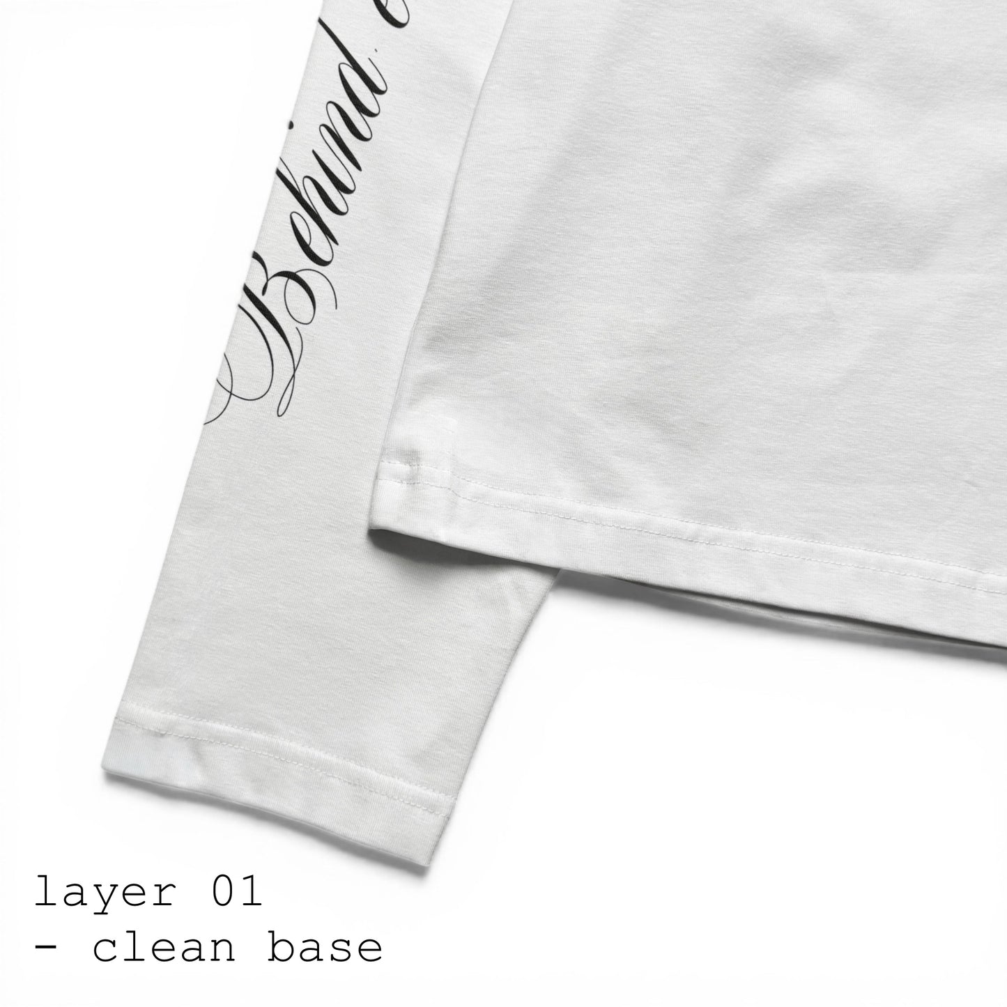 longsleeve unwritten - bone
