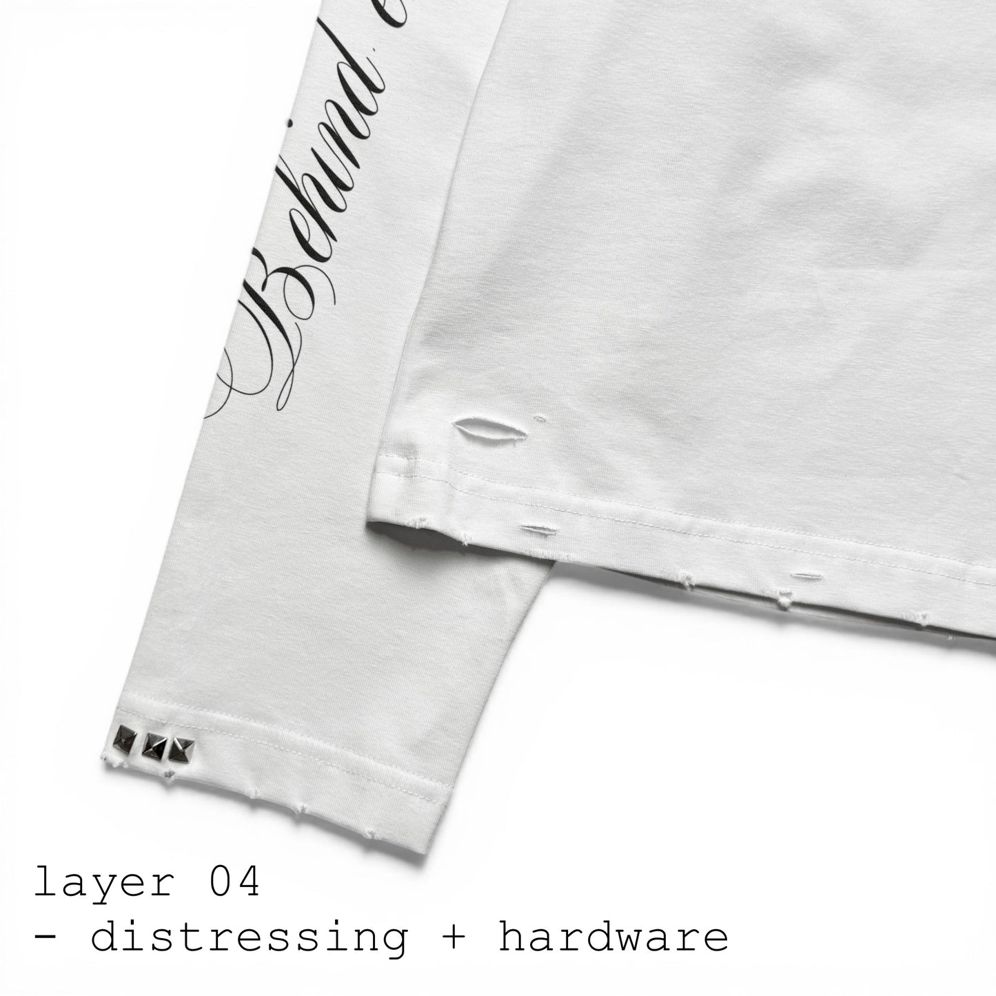 longsleeve unwritten - bone